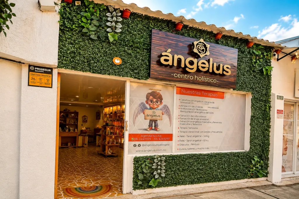 Fachada de Ángelus Centro Holístico